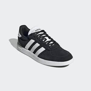 NWT Adidas Women's Breaknet Sleek Sneaker, Black/White-Sz 7